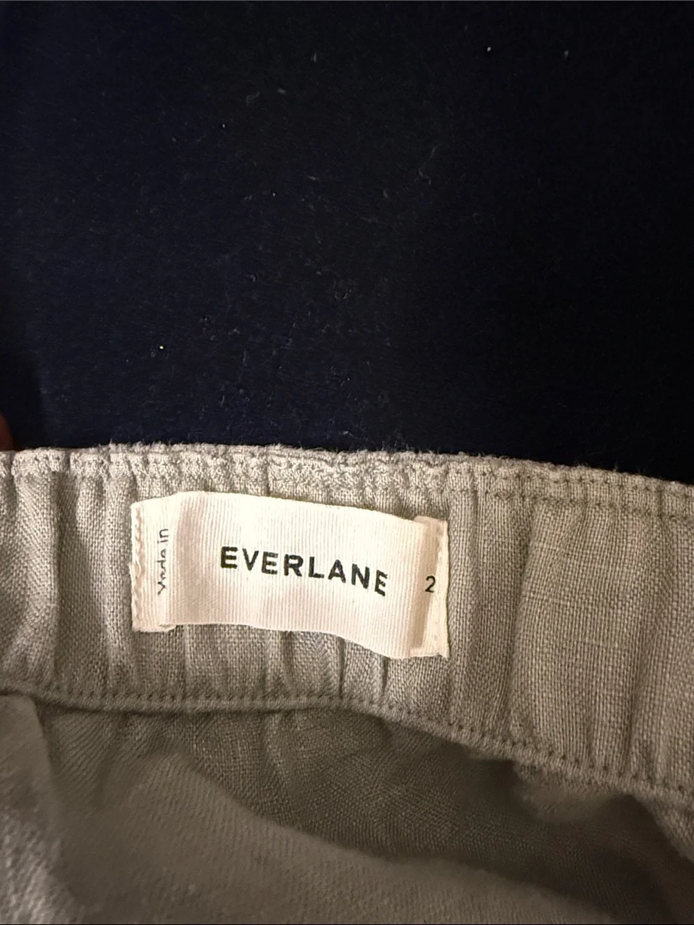 Everlane Linen Side-Button Jumpsuit